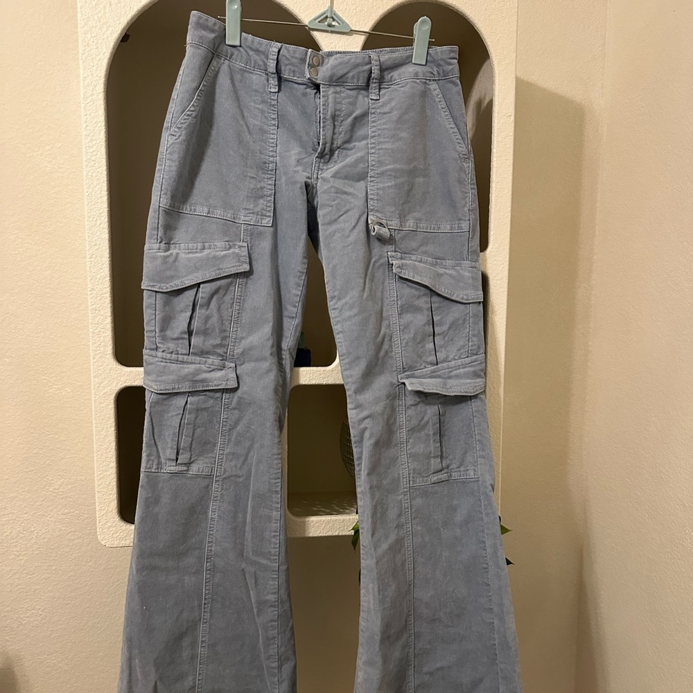 PacSun corduroy low rise cargo pants